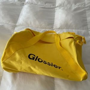Yellow Glossier duffle bag
